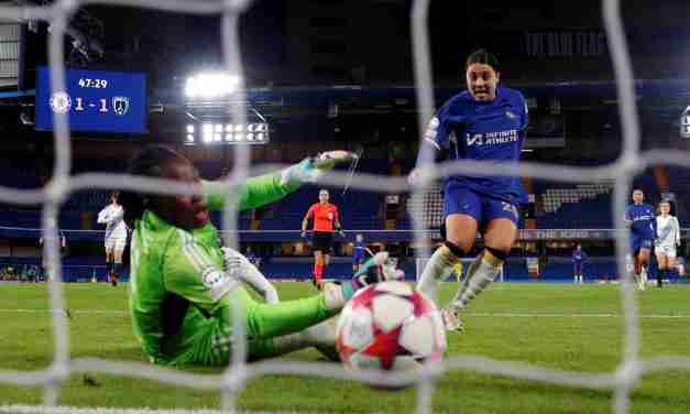 Hat-trick hero Sam Kerr leads from the front as Chelsea emphatically beat Paris in Champions League