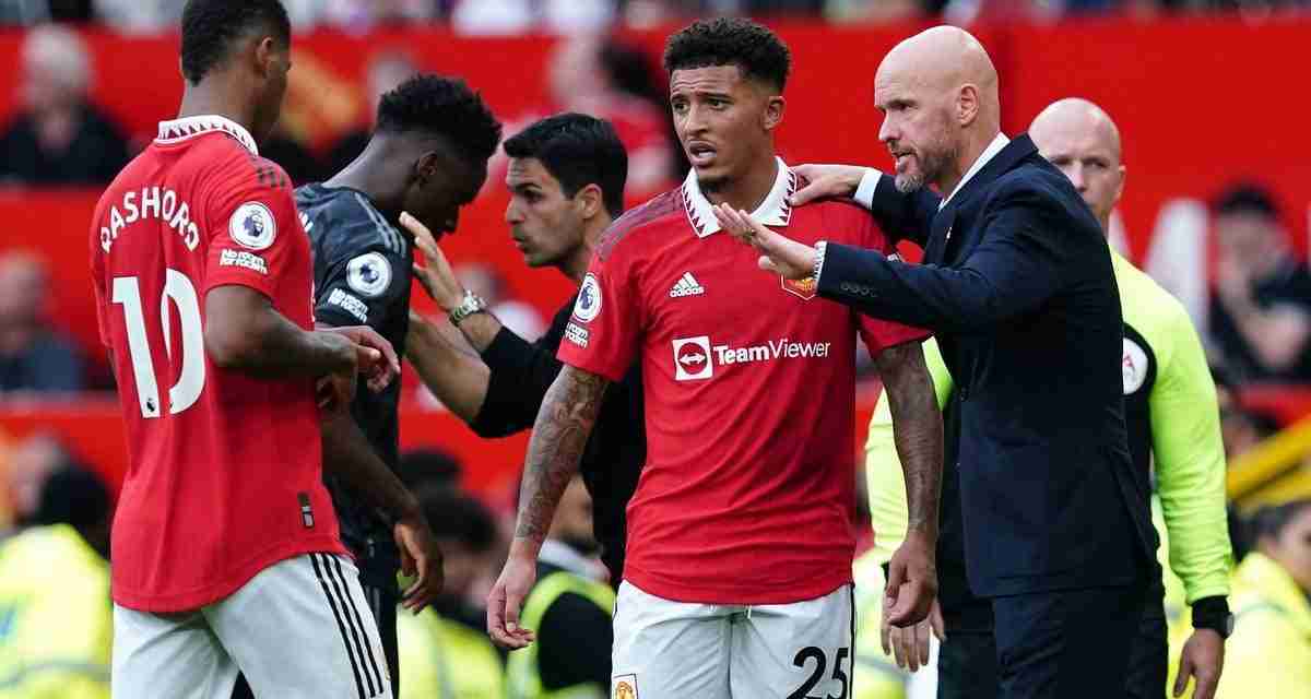 He knows what he has to do – Erik ten Hag on Jadon Sancho’s Man Utd future