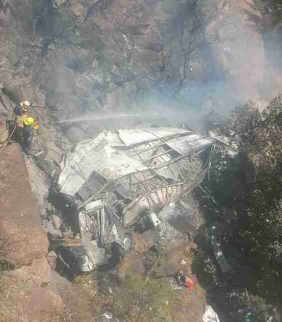 Tragic Descent: Devastating Bus Crash in South Africa Claims 45 Lives