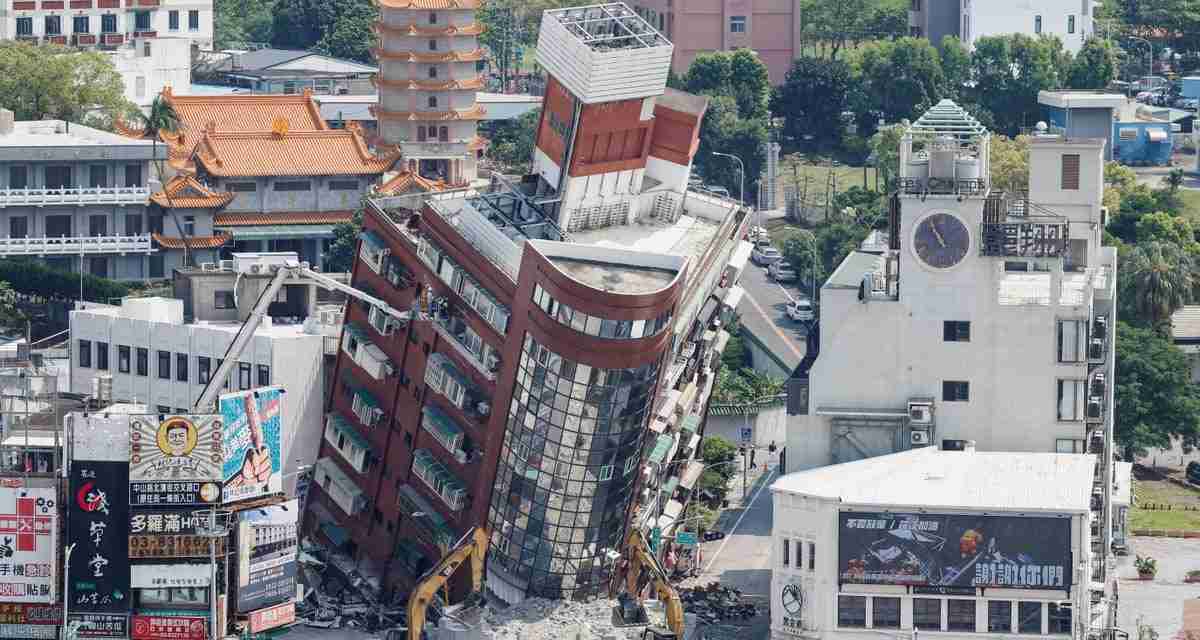 Watch live: Taiwan earthquake rescue efforts continue as buildings destroyed in Hualien