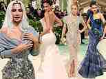 Met Gala 2024: Kim Kardashian’s astonishing waistline sends shockwaves through event as she leads red carpet arrivals alongside sister Kylie Jenner, Jennifer Lopez and Zendaya on fashion world’s biggest night