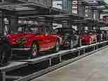 Supercar bunker for the mega rich: Step inside new high-security vehicle storage facility near Gatwick