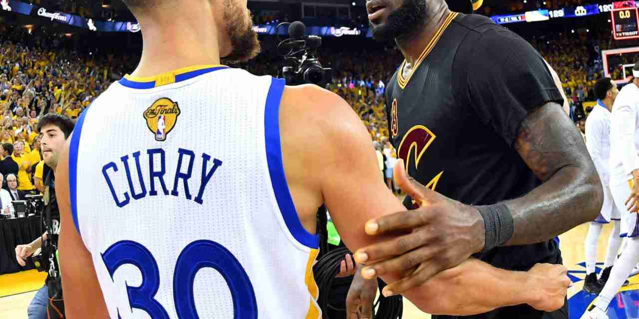 LeBron James and Stephen Curry Are Longtime Rivals. Now They’re Teammates.