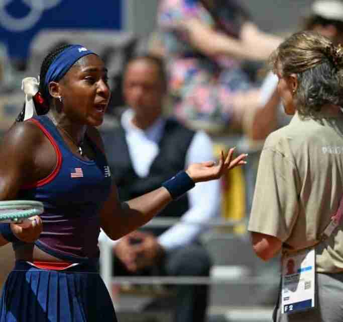 How Coco Gauff’s Olympics Tennis Run Ended With a Line Call Argument