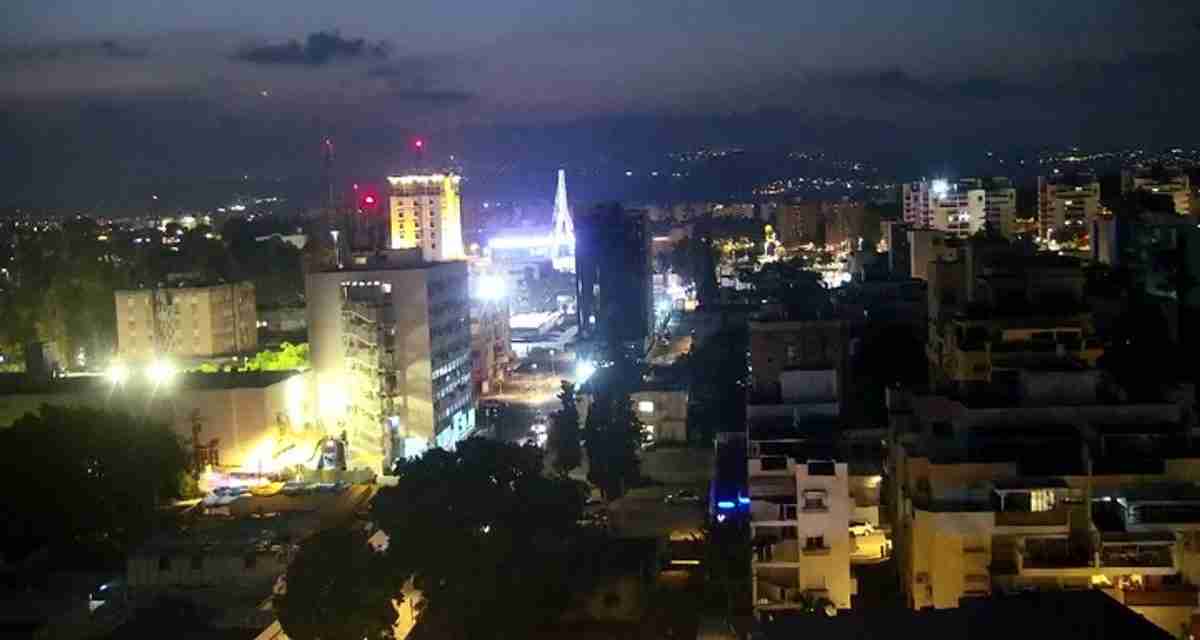 Video: Blasts and missiles rocket across sky in northern Israel after Hezbollah retaliates