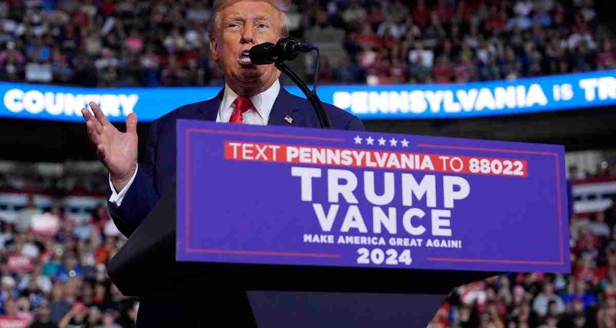 Trump vs Harris live: Trump rallies in Pennsylvania as Harris, Walz to take bus tour through state ahead of DNC