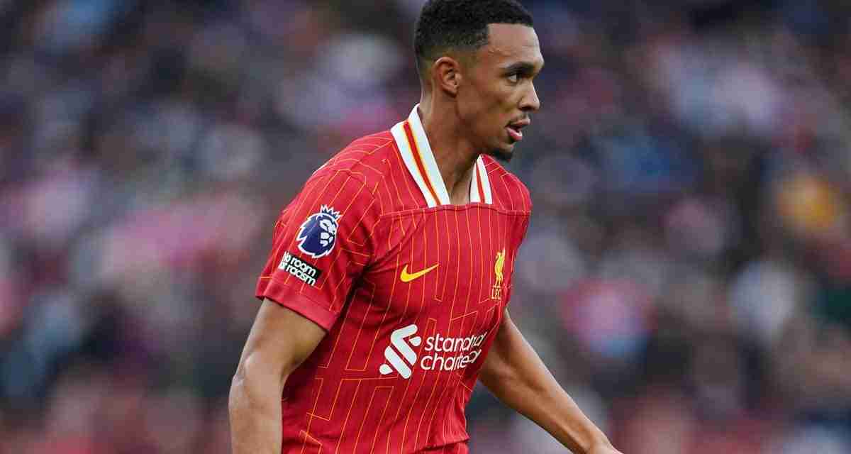 Liverpool boss Arne Slot not concerned by Trent Alexander-Arnold reaction