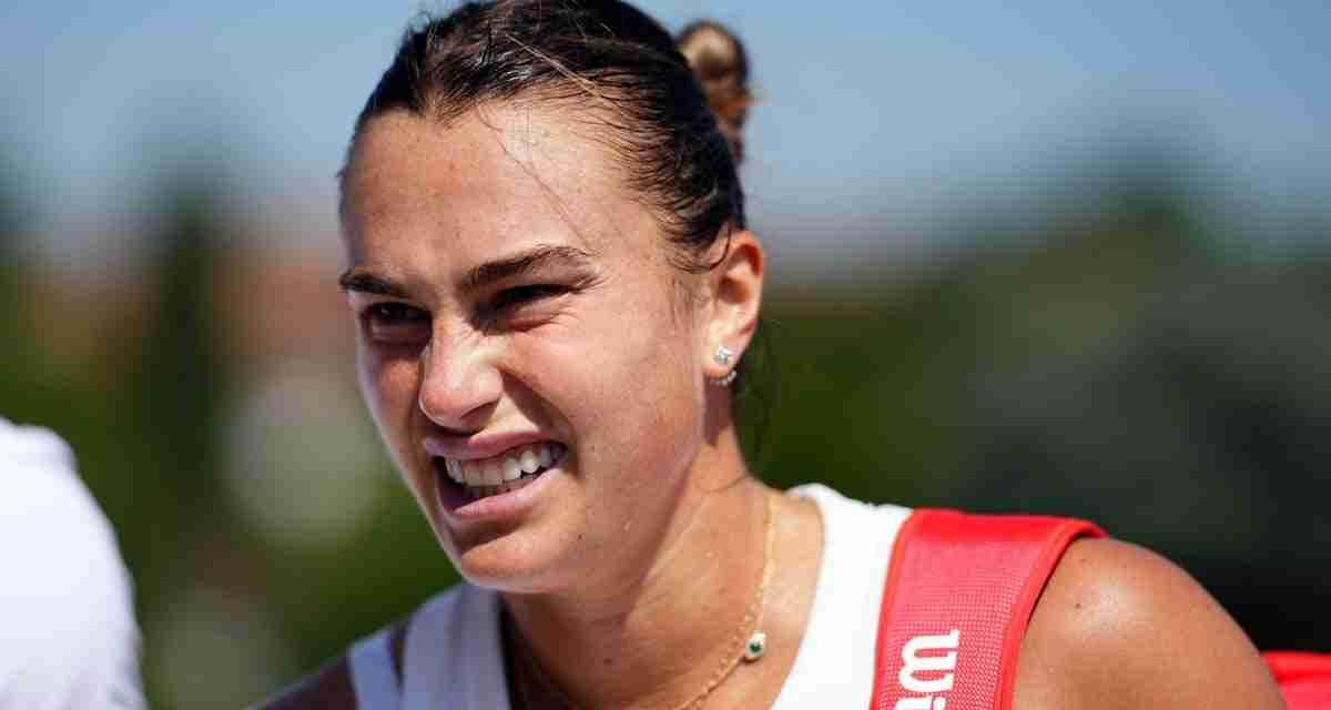 Aryna Sabalenka admits she should have taken a break after death of ex-boyfriend