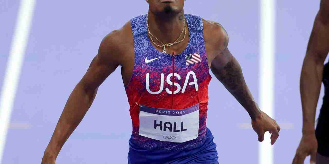 U.S. Sprinter Quincy Hall Wins Gold in a Dramatic Men’s 400-Meter Final