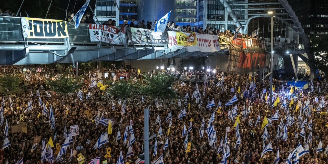 Thousands Protest in Israel After Recovery of 6 Hostages Killed in Gaza