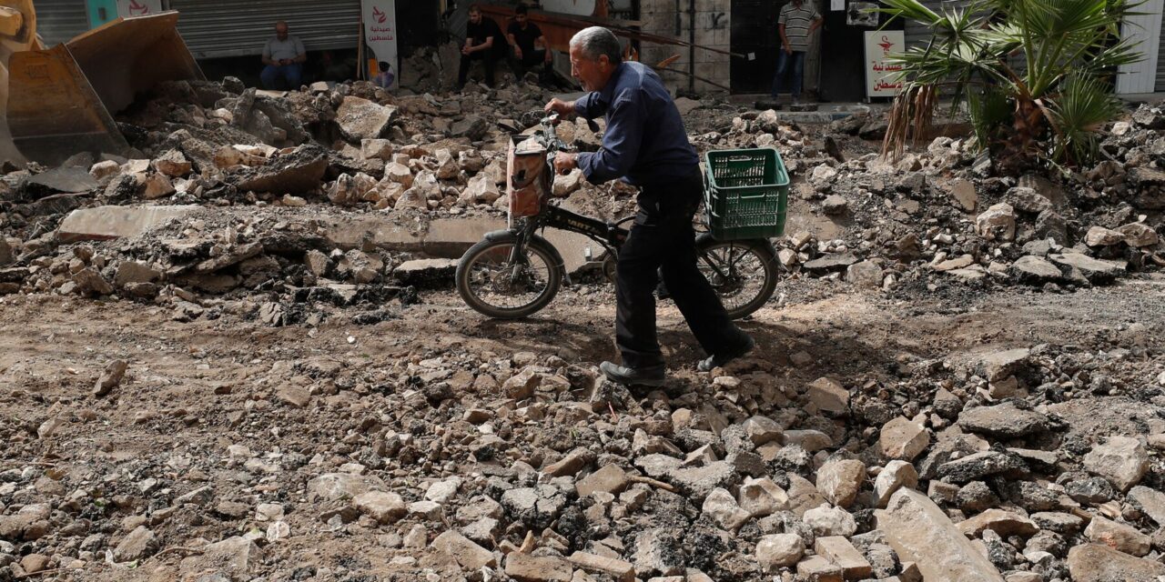 West Bank Residents Survey Destruction as Israeli Forces Withdraw