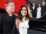 Brad Pitt, 60, goes public with glamorous girlfriend Ines de Ramon, 34, at the 81st Venice Film Festival premiere of Wolfs as he brushes off his bitter divorce from Angelina Jolie during red carpet love-in with old friends George and Amal Clooney