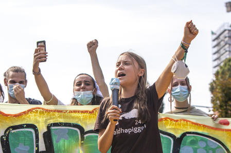 Greta Thunberg Arrested During Pro-Palestinian Protest at University of Copenhagen