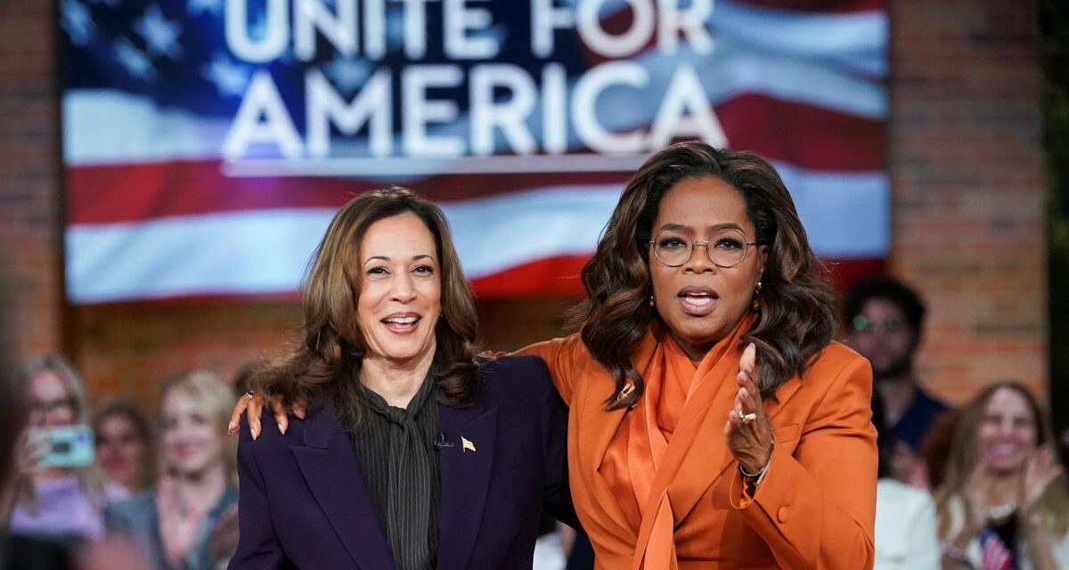 Kamala Harris says she’d shoot an intruder in her home during star-studded interview with Oprah Winfrey: Live