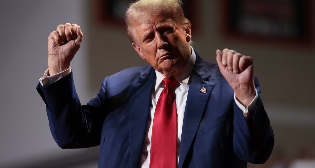 Outside a Trump rally in Pennsylvania, young people in MAGA hats say they’re scared for their future