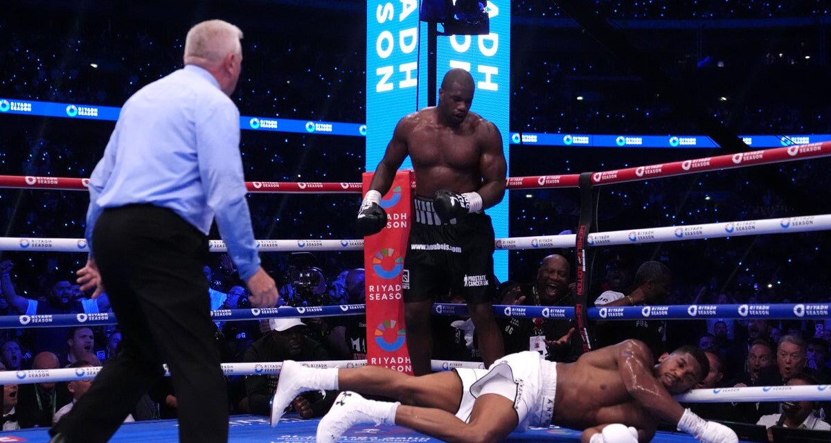 Dubois flattens Joshua after Uysk beats Fury – what next for heavyweight boxing?