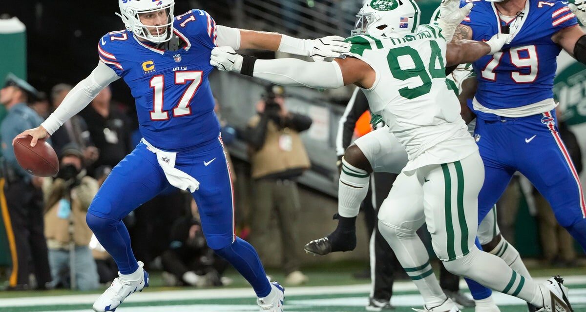 Buffalo Bills hold off New York Jets to strengthen divisional lead