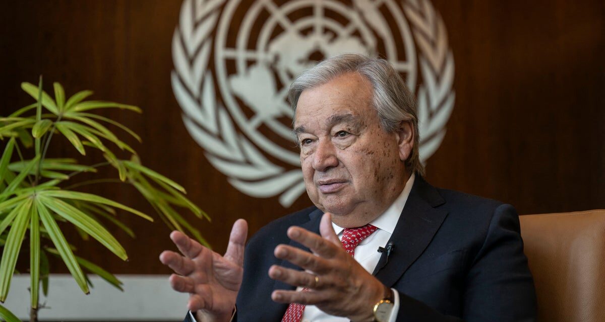 UN responds to Israel banning its chief Antonio Guterres and declaring him ‘persona non grata’